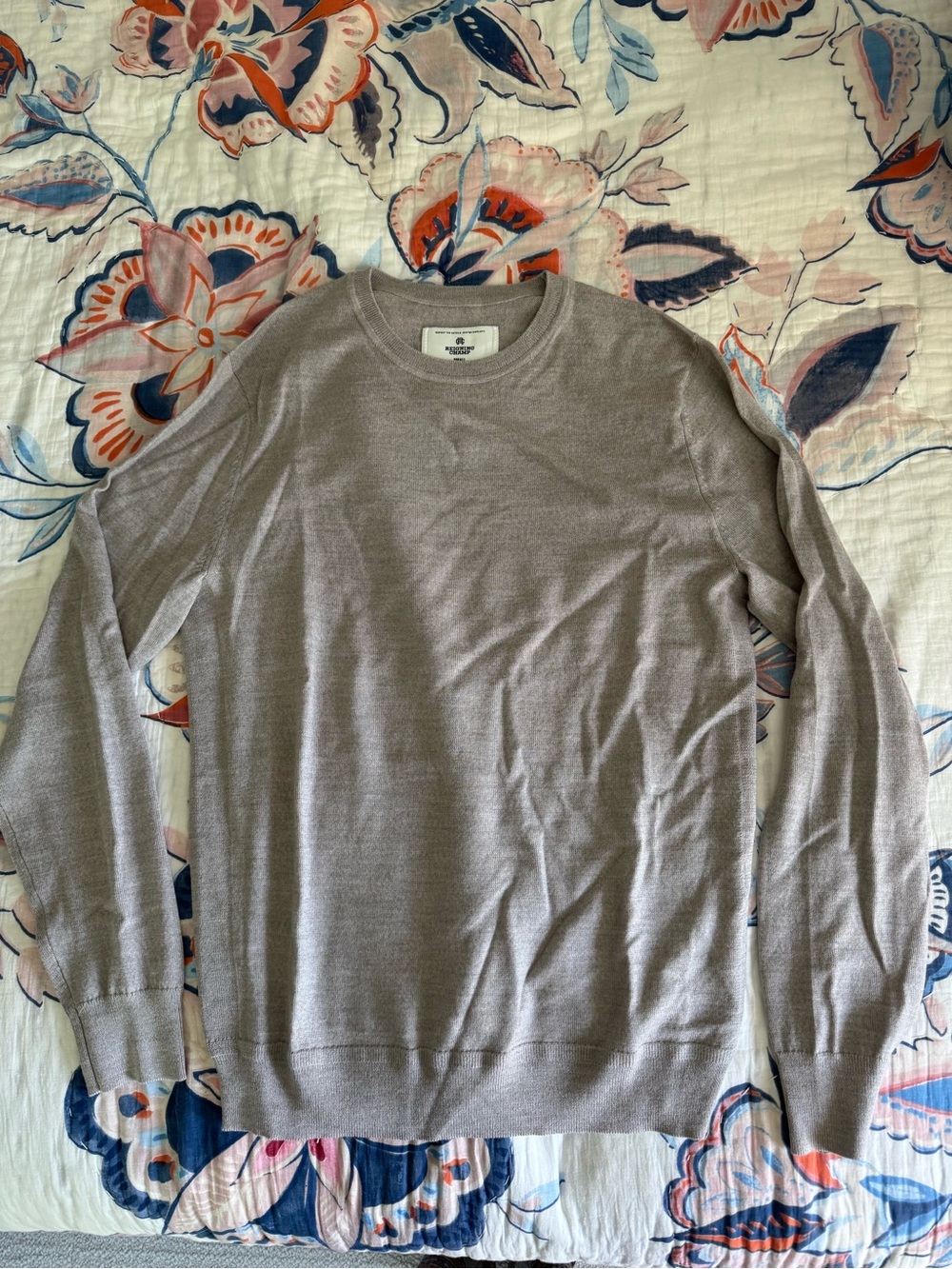 Reigning Champ Men's Lightweight Merino Harry Crewneck
